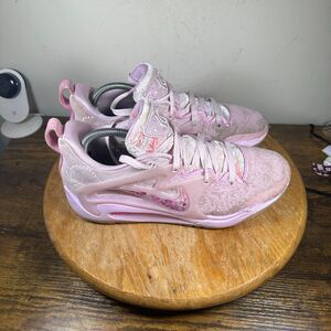 Nike KD 15 NRG Aunt Pearls Pink Shoes Women's Size 9 DQ3852-600